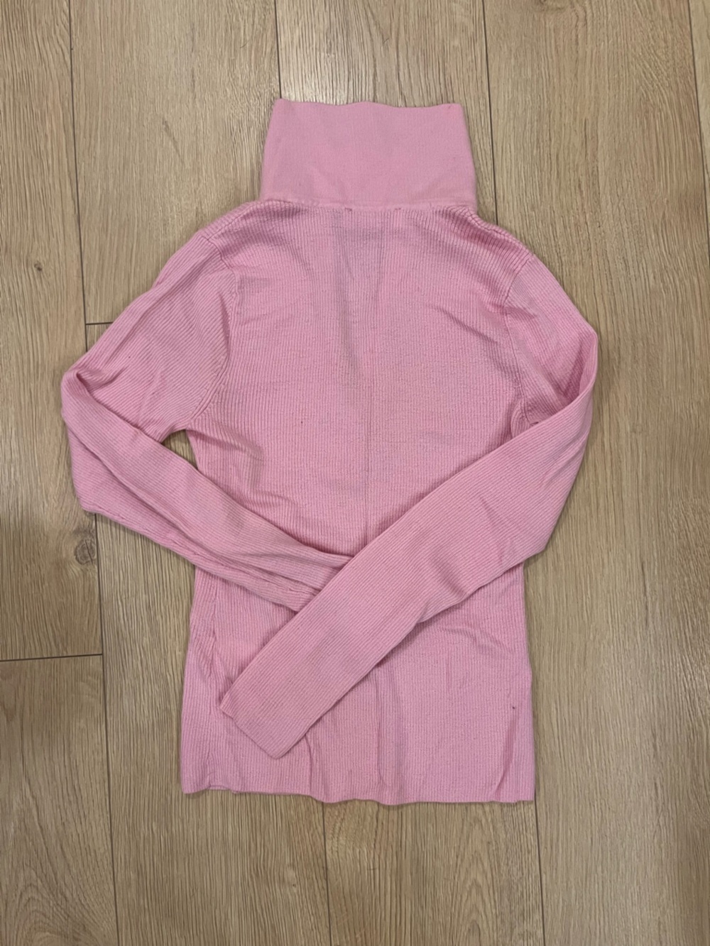 Merino Wool Half-Zip Polo - Picture 3 of 5